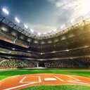 7x5 FT Baseball Sports Backdrop Baseball Photo Photography Backdrop Field Backdrop for Party Supplies Banner Home Decor Birthday Portrait Photo Booth Studio Prop