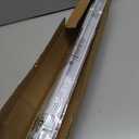 No Drill Cellular Shades for French Doors, Cordless Blackout Honeycomb Shades for Patio Door Privacy, Install with Adhesive Foam Tape OR Drillable Mount, 1 Pack, 28" W x 70" H, White