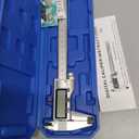 Digital Caliper Measuring Tool, Stainless Steel Vernier Caliper Digital Micrometer with Large LCD Screen, Easy Switch from Inch Metric Fraction, 6 Inch Caliper Tool for DIY/Household
