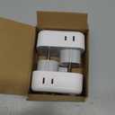 TESSAN 2 Pack Type E F Plug Adapter (2 USB-C), France Spain South Korea Power Adapter with 4 Outlets 3 USB, European Travel Adaptor for US to Germany Iceland Greece Portugal
