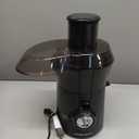 Hamilton Beach Juicer Machine, Big Mouth 3 Feed Chute for Whole Fruits and Vegetables, Easy to Clean, Centrifugal Extractor, Vegetable & Fruit Juicer, BPA Free, 800W Motor, Black