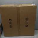 OurEDee 20'' Ceiling Fan with Lights & Remote, Low Profile, 6 Wind Speeds, Dimmable Light, Modern White Flush Mount, Smart for Home (Gold+Grey)