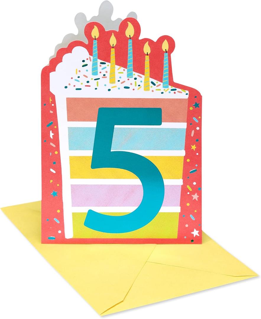 American Greetings 5th Birthday Card (Five is Great)