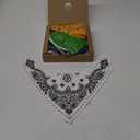Maiwa 10 Pack Baby Triangle Bandana Bibs for Boys Girls for Drool Teething Eating with Snaps