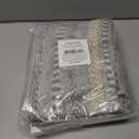 DII Farmhouse Braided Stripe Table Runner Collection, 15x108 (15x113, Fringe Included), Cool Gray