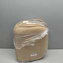 Khaki Kitchen Dining Chairs Cushions Set of 4 Non Slip Foam Patio Seat Cushions Washable Soft Thick Pads Large Wooden Metal Chair Cushions,17" x 15"