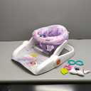 Bright Starts Learn-to-Sit 2-Position Baby Floor Seat with Toys, Unisex, 4-12 Months, Purple Paradise