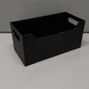 Kamehame Mail Organizer Black Mail Holder Countertop Acrylic Letter Holder Box Vertical Bill Envelope Sorter Basket for Desk Mail Storage Organizer Mailbox for Desktop Office Counter