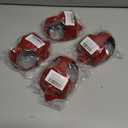 4 x Cat Mask for Cosplay - Cute & Comfortable Halloween Costume Accessory for Cats (Red 1 pcs)