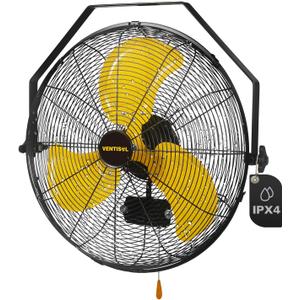VENTISOL 20 Inch Waterproof Wall Mount Fan, High Velocity 3-Speeds 4650 CFM Heavy Duty for Home, Workshop, Industrial, Barn, Greenhouse, ETL Listed