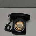 Sangyn Retro Rotary Landline Phones with Mechanical Ringer, Volume Control, Redial, No AC Power Required Vintage Corded Phones Old Fashioned Antique Telephone for Home Office for Decor