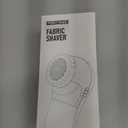 POPCHOSE Fabric Shaver, Lint Remover for Clothes, Battery Operated Lint Shaver with 6-Leaf Blades, Sweater Shavers to Remove Pilling for Clothing, Couch, Furniture, Fuzz, Lint Ball, Pillings (Grayish White)