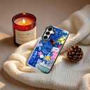 for Samsung Galaxy S23 Ultra Case Pink Ocean Adventure Collage Pattern Military Grade Drop Protection, Voyage Slim TPU with Camera Protection, Aesthetic Summer Design for Women Girls (BlueSea2)