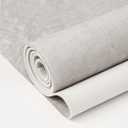 Suede Auto Headliner Fabric 36" L  60" W with Foam Backing - Grey Interior Replacement Material for Car/Truck/SUV/RV Roof, Tube Packaging - Home Repair/DIY Headliner Material (Gray)