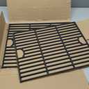 17 Inch Cast Iron Grill Grates for Nexgrill 4 Burner 720-0830H 720-0783E 720-0830X 720-0888S and 5 Burner 720-0888N 720-0888 720-0697 Replacement Cooking Grate Parts