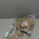 Stylish Conceited Tan Pants with Button Detail XL