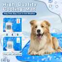 Dog Cooling Mat 2.0, Universal Pet Cooling Pad, Double-Sided Durable Water-Resistant, Portable and Easy to Clean, Suitable for All Pets, Keep Your Pet Cool Indoors and Outdoors (47.5" x 29.5")
