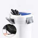 SunSun HW-3000 UV 9W 5-Stage External Canister Filter w/Media, 793gph, White, HW-3000 PRO