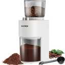 SOWTECH Conical Burr Coffee Grinder, Adjustable Electric Mill, 38 Precise Grind Settings, Precision Timer, for Espresso, Drip and French Press, Home &Office, Black
