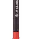 Lifeline Aluminum Sport Utility Shovel, 3 Piece Collapsible Design, Perfect Snow Shovel for Car, Camping and Other Outdoor Activities, Red