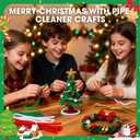 2 x MQOALA 484 Pieces Pipe Cleaners, Chenille Stems for Crafts, Thicker Fluffy Chenille Stems, 5 Assorted Colors Pipe Cleaners Craft for DIY Art Projects Party Decorations,Art and Craft Supplies