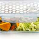 NUTRIUPS 1L/33Oz Glass Food Storage Container, Small Food Storage Container with Leakproof Airtight Lids, Meal Prep Containters -Microwave Safe & Freezer Safe-Rectangular