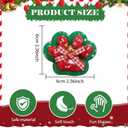 Green Christmas Cat Paw Squishy ToySoft Stress Relief Fidget Sensory Toy for Kids & Girls, Adorable Holiday Squishies, Stocking Stuffers, Party Favors, Birthday&Classroom Rewards