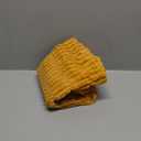 MIULEE Pack of 2 Corduroy Decorative Throw Pillow Covers 16x16 Inch Soft Boho Striped Pillow Covers Modern Farmhouse Home Decor for Summer Sofa Living Room Couch Bed Gold Yellow