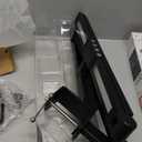 Micomlan Led Desk Lamp with Clamp, Architect Desk Lamp for Home Office with Atmosphere Lighting, 24W Ultra Bright Auto Dimming Computer Light Stepless Dimming and Tempering LED Table Light (Black)