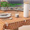 ELFFILLA 32 Pack Tablecloth Clips Heavy Duty, 2.95"x1.77" Stainless Steel Rust Proof Tablecloth Clips for 2" Thick Tables - Anti-Slip Pads Home Restaurant Picnic