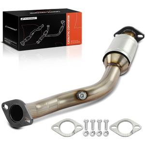 A-Premium Rear Catalytic Converter Kit Direct-Fit Compatible with Nissan Rogue 2008-2013, Rogue Select 2014-2015, 2.5L, EPA Compliant