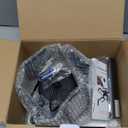 Solar Shed Light Outdoor Indoor, Upgrade 6500K 1200Lumen 174 LEDs Motion Sensor Pendant Light, 120Adjustable 4+1 Solar Powered Lights Camping Plants Garage Waterproof Remote & Timer (Black)