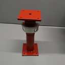 Adjustable Screw Jack Post for House Leveling, Manufacturing House Jacks with Wrench Screw Steel Shores, Range of Adjustment(9.5''-15'',Red,4 Pcs)