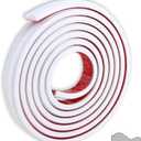 TriMold Peel and Stick Chair Rail Molding, Self-Adhesive Wall Trim for Home Decoration & Wall Protection, 3m x 3cm