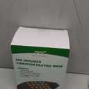 UTK Vibrating Far Infrared Heating Pad for Back Pain Relief, Hot to 159, Lower Back Massager Gift for Women Men, FSA-HSA Eligible, 3 Vibration, 16 Timers Auto-Off, 20 Jades, 35-55" Adjustable Size