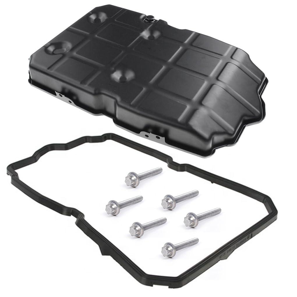 Bomunik Automotive Transmission Oil Pan Set 8pcs for Mercedes-Benz C250 C300 C350 CL550 CLS550 E250 E300 E350 G550 GL350 ML350 S550 SL550 SLK350 Interchange No.: 2222700512 (9 Piece Set A)