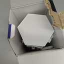 Hexagon LED Lights 8 Pack, Smart RGB Wall Decor with APP/Voice Control, Music Sync, DIY Modular Honeycomb Lights for Gaming Room, Bedroom, Home Theater Wall Decor