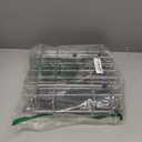 GSlife Expandable Over the Sink Dish Drying Rack with Silicone Sink Protector  Stainless Steel Dish Drainer with Locking Knob, Adjustable Dryer Strainer for Kitchen, 12.8" W x 10.8"17.9" L, Silver