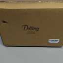 DELLING 13.7 inch Serving Platter, Geometric Serving Plates, White Porcelain Platters for Serving Food, Serving Trays for Party, Entertaining, Appetizer, Fruit, Salad, Oven Safe Dinnerware Set of 3