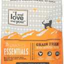 I and love and you Naked Essentials Dry Cat Food - Chicken + Duck - Grain Free, Real Meat, No Fillers, Prebiotics + Probiotics, 3.4lb Bag (EXP 07/07/27)