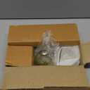 AuldHome Design Farmhouse Ball Ornaments (Set of 6, Soda Glass); Distressed Metal Glass Ball Vintage Style Christmas Decorations