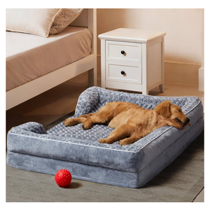 WNPETHOME Dog Beds for Large Sized Dogs, Washable Orthopedic Dog Couch Sofa Bed with Waterproof Lining & Non-Skid Bottom for Pet Sleeping
