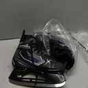 Hockey Ice Skates for Kids and Adults, Soft Boot with Pre-Sharpened Stainless Steel Blades, Reinforced Toe Cap, Light Weight Holder for Recreational Skating and Casual Hockey (US Men Size 10, US Women Size 12)