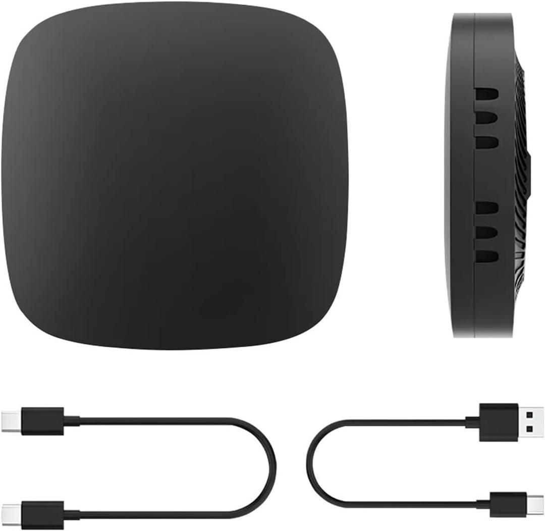 Android 14 Cars Smart Ai Box Wired to Wireless Carplay Android Auto Adapter WiFi for YouTube Nexflit Bulit in Play Stroe