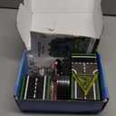 Magnetic Tiles Road Set with Pullback Car & Magnet Ship,Traffic Themed Magnetic Building Tiles Set with Traffic Light,STEM Magnet Tile for Kids Ages 3-5 4-8 5-7,Preschool Educational Kids Toys Gifts