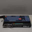 Keychron V6 Max Wireless Custom Mechanical Keyboard, 2.4 GHz Bluetooth QMK Full-Size Layout RGB with Hot-swappable Gateron Brown Switch Compatible with Mac Windows Linux