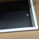 Extra-Large 45-Inch Wood Clamp On Desk Monitor Shelf with Spacious Storage Space - Fits 60-inch or Dual 32-inch Screens, C-Clamp Design with Rubber Pad, Max Load 44lbs