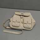 CLUCI Crossbody Bag for Women PU Leather Shoulder Bag, Convertible Small Tabby Backpack Purse for Travel