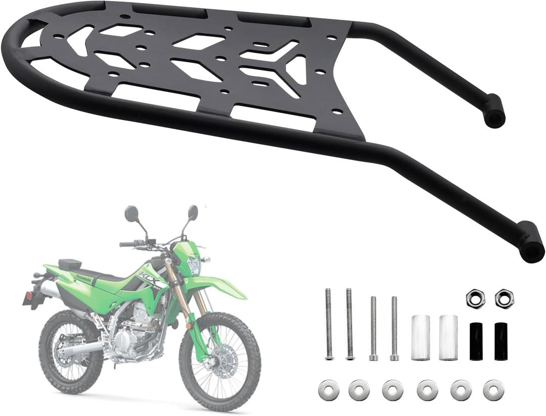 Motorcycle Luggage Rack KLX300 KLX300SM Rear Rack for Kawasaki KLX300 KLX300SM (2024-Present) Accessories