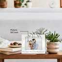 Mr and Mrs Picture Frame, Wedding Engagement Gifts for Couples Newlyweds Bride Groom, Just Engaged Married Gifts, Wedding Picture Photo Frame 5x7 (love)